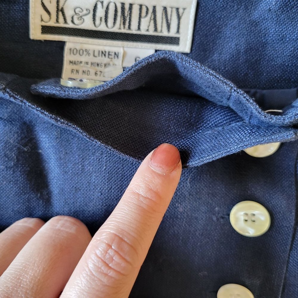 SK&Company Linen Women's skirt 6 - Picture 7 of 7